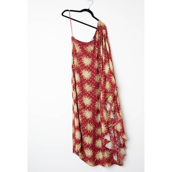 Rixo Sunshine Ochre Liza Dress - Size 8 - Picture 3 of 9